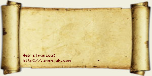 Mila Radenović vizit kartica